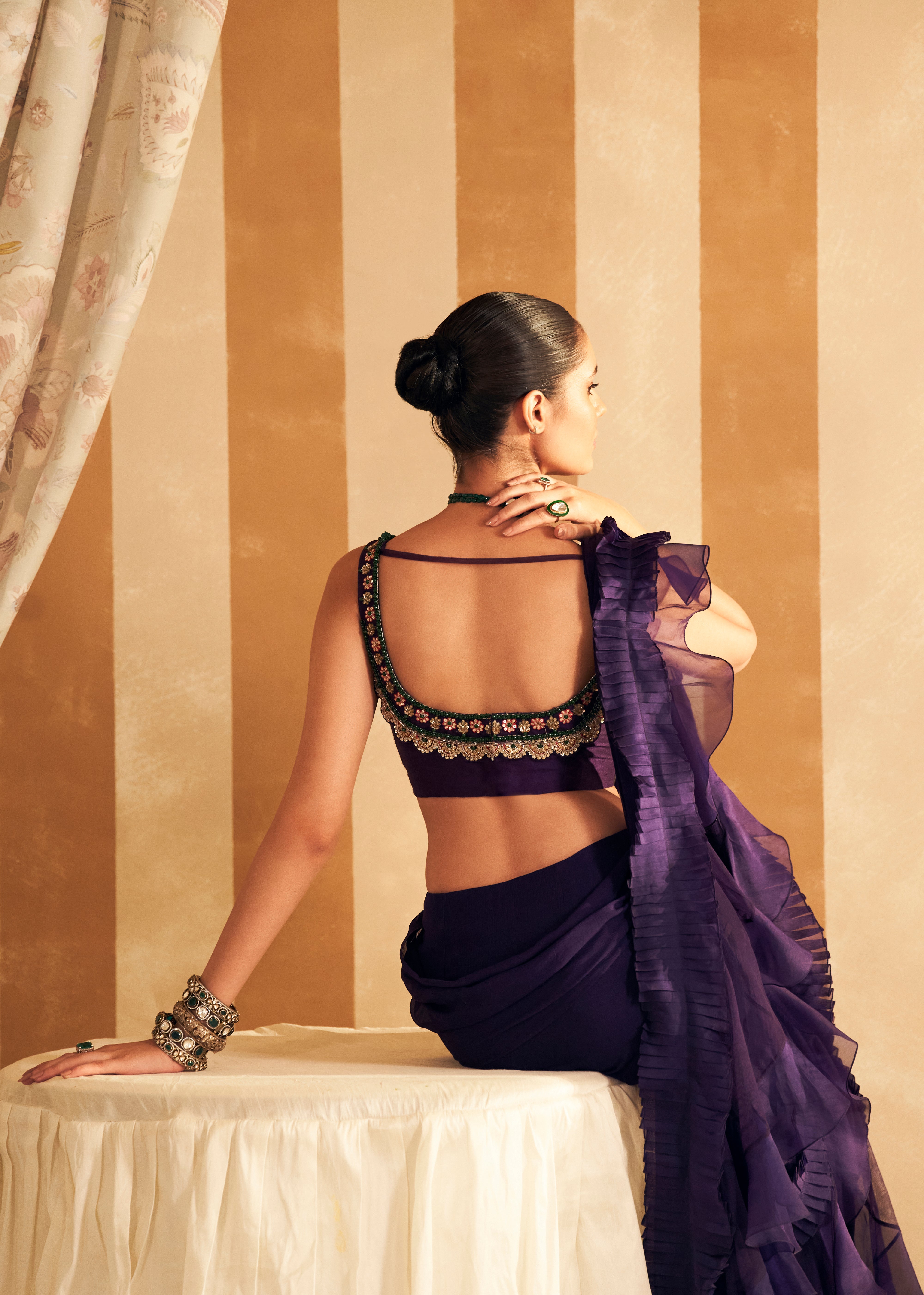 Naghma Saree set
