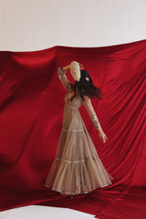 LAYERED ANARKALI JACKET