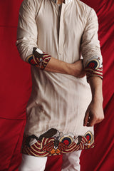 IVORY METAMORPHOSIS KURTA