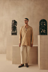 SILK RAI BANDHANI SHORT KURTA