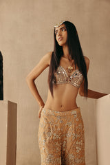 MIRROR WORK BRALETTE