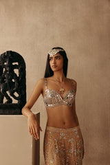 MIRROR WORK BRALETTE