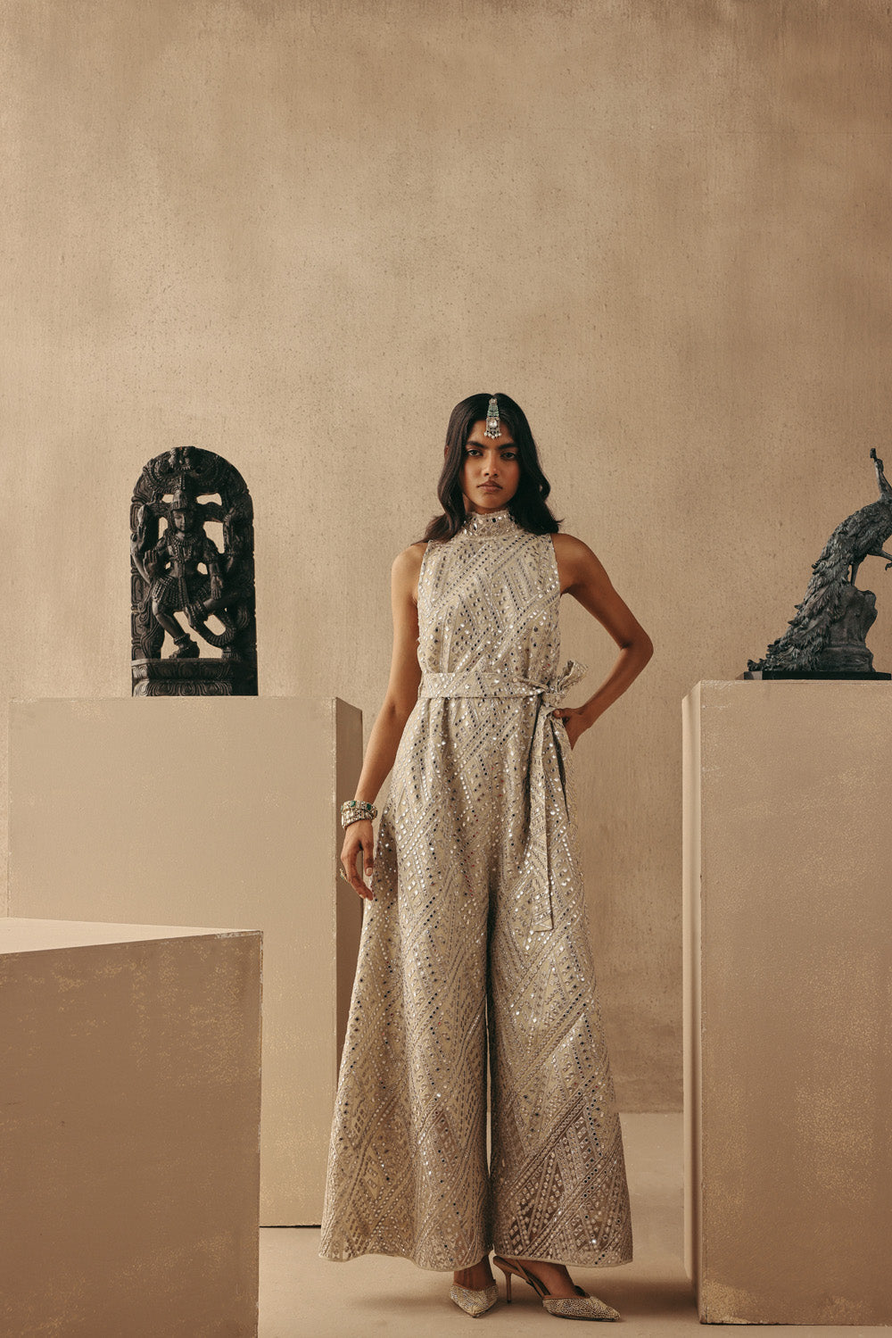 MIRRORWORK JUMPSUIT