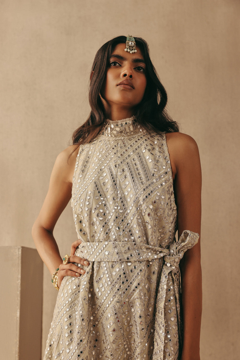 MIRRORWORK JUMPSUIT