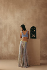 MIRRORWORK SHARARA LEHENGA