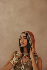 MIRRORWORK FISH CUT LEHENGA