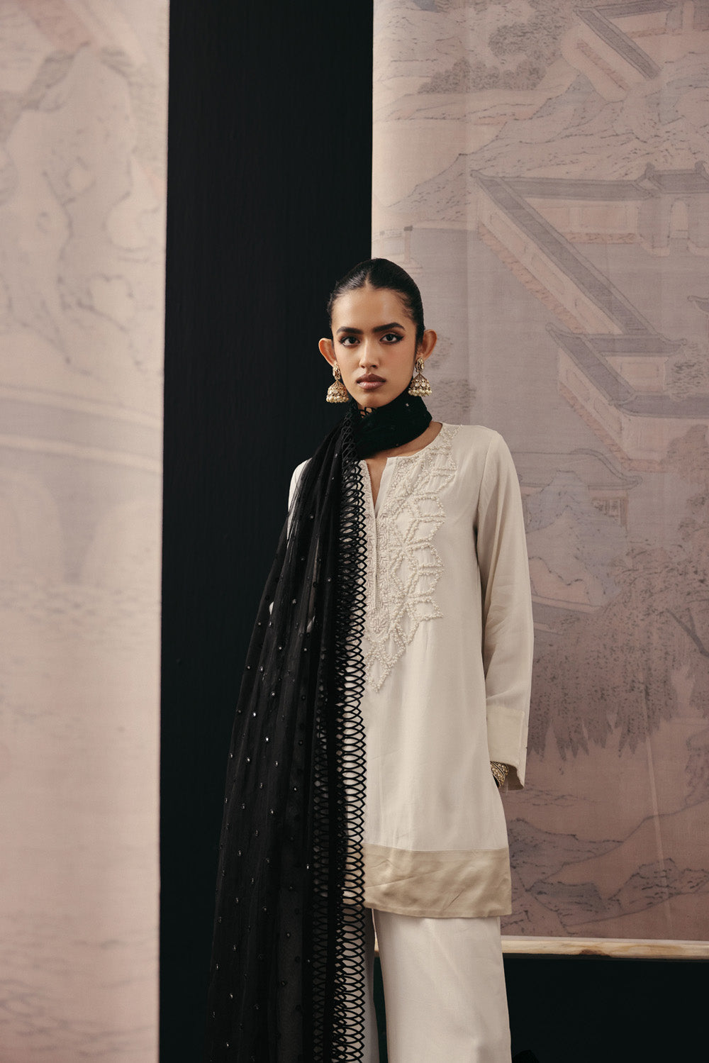 BEADWORK KURTA