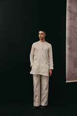 MIRRORWORK FLARED PANTS