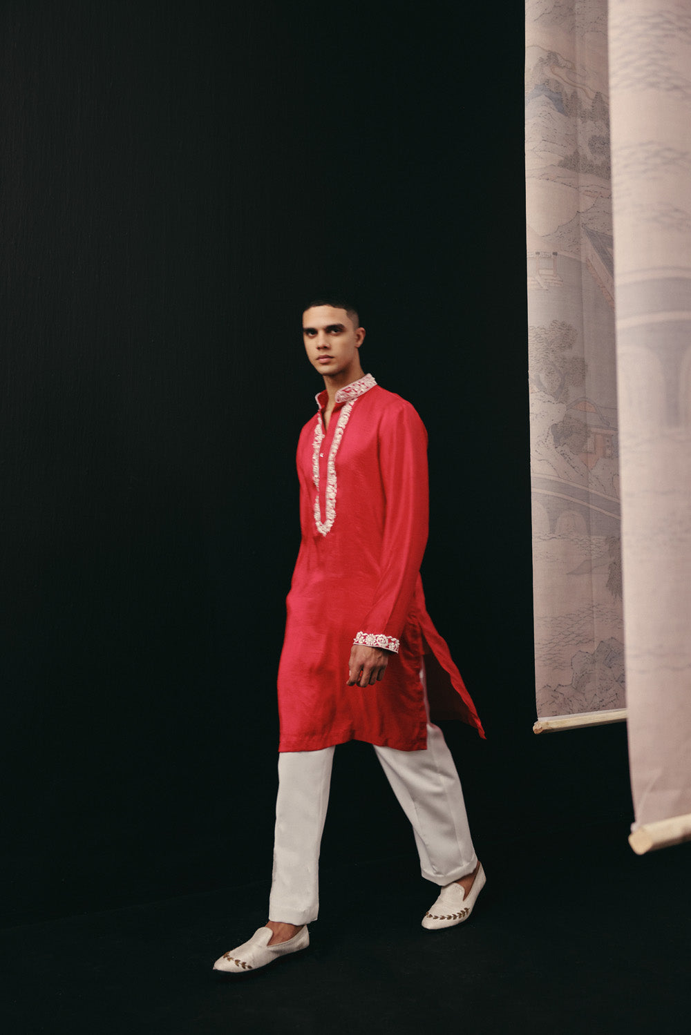 PARSI GAARA  KURTA  SET