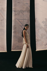 FLARED SKIRT PANTS