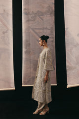 MIRRORWORK MULTI PANEL LONG JACKET