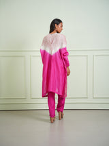 CHANDERI STRAIGHT ANKLE LENGTH PANTS