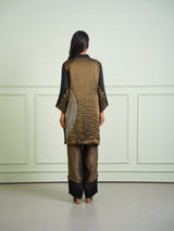 TISSUE SHIBORI KURTA SHIRT
