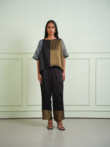 TISSUE SHIBORI CROP TOP