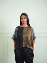 TISSUE SHIBORI CROP TOP