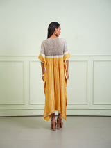 SHIBORI TISSUE KAFTAN