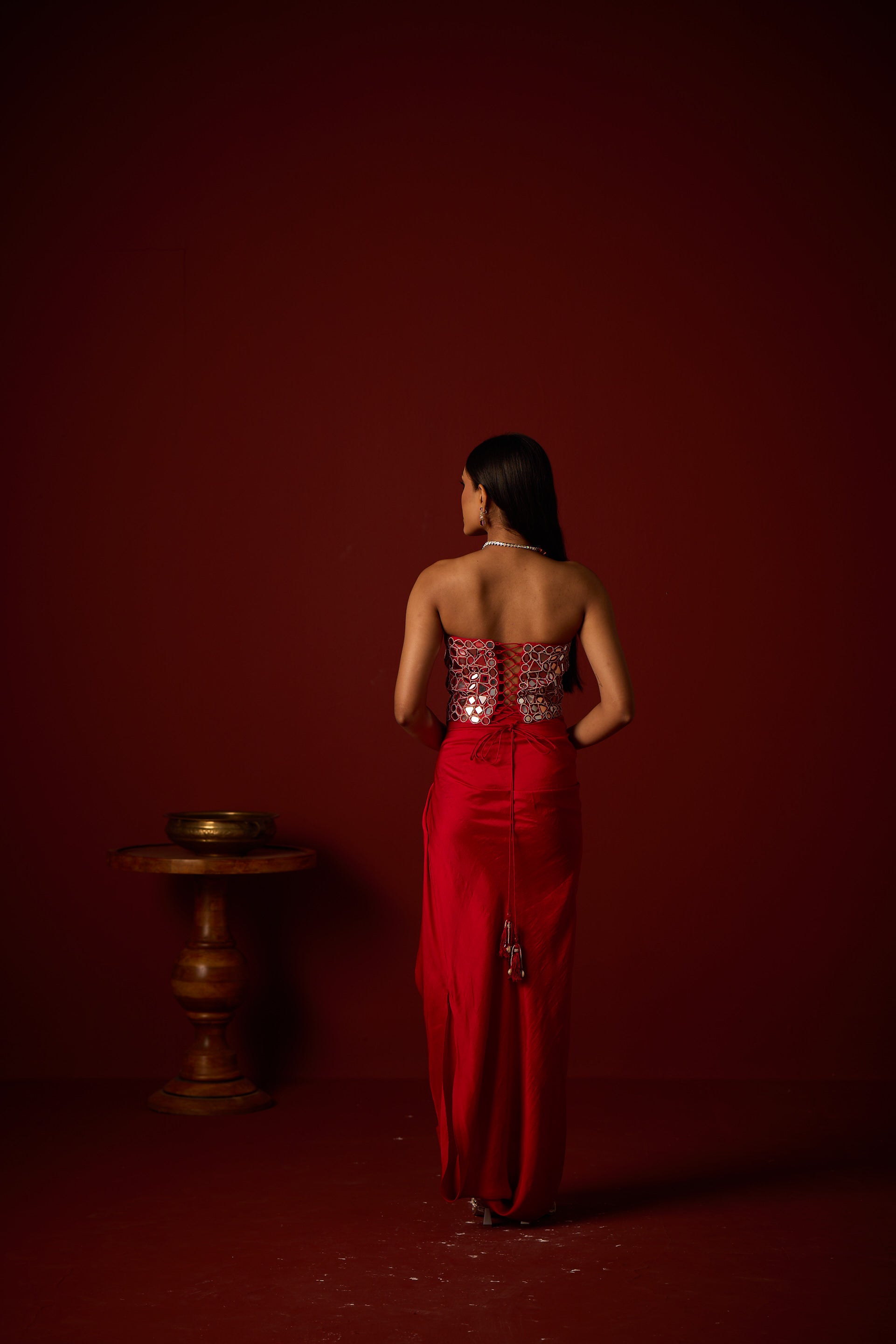 Mirrorwork Corset