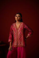 Patola Peplum Jacket With Marodiwork