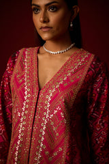 Patola Peplum Jacket With Marodiwork