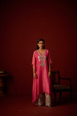 Tissue Mirror Work Kaftan