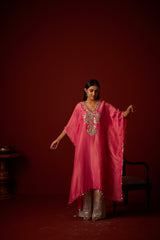 Tissue Mirror Work Kaftan