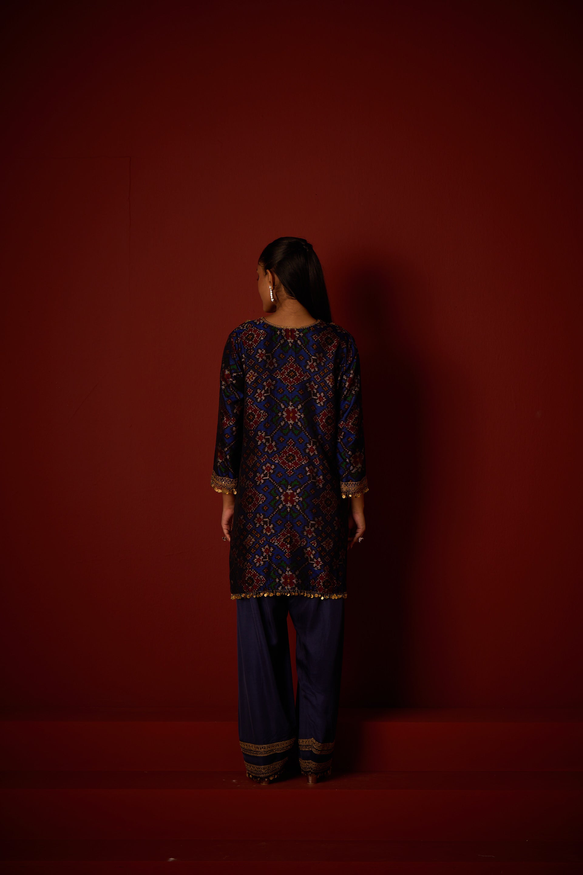 Patola Tunic With Marodiwork