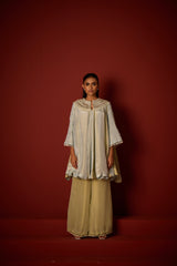 Tissue Mirrorwork Panelled Tunic