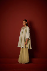 Tissue Mirrorwork Panelled Tunic