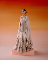 LAYERED LEHANGA SET
