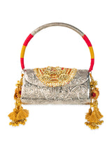 Tanvika Silver Handbag