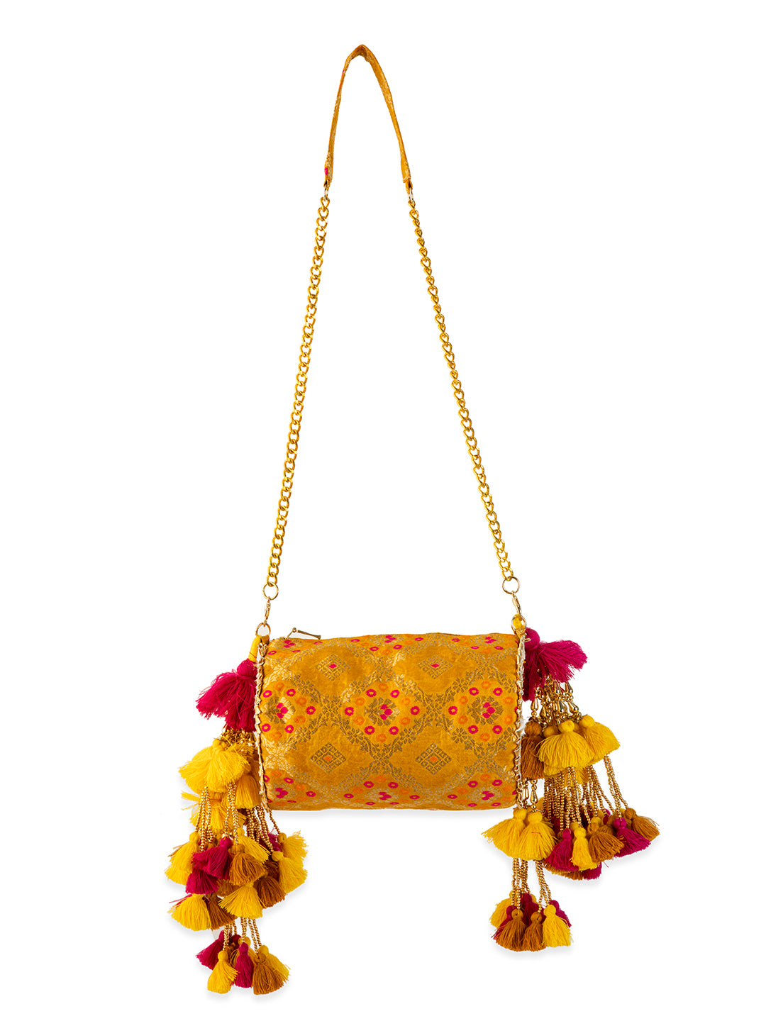Manika Yellow Handbag