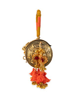 Tanvika Gold Handbag