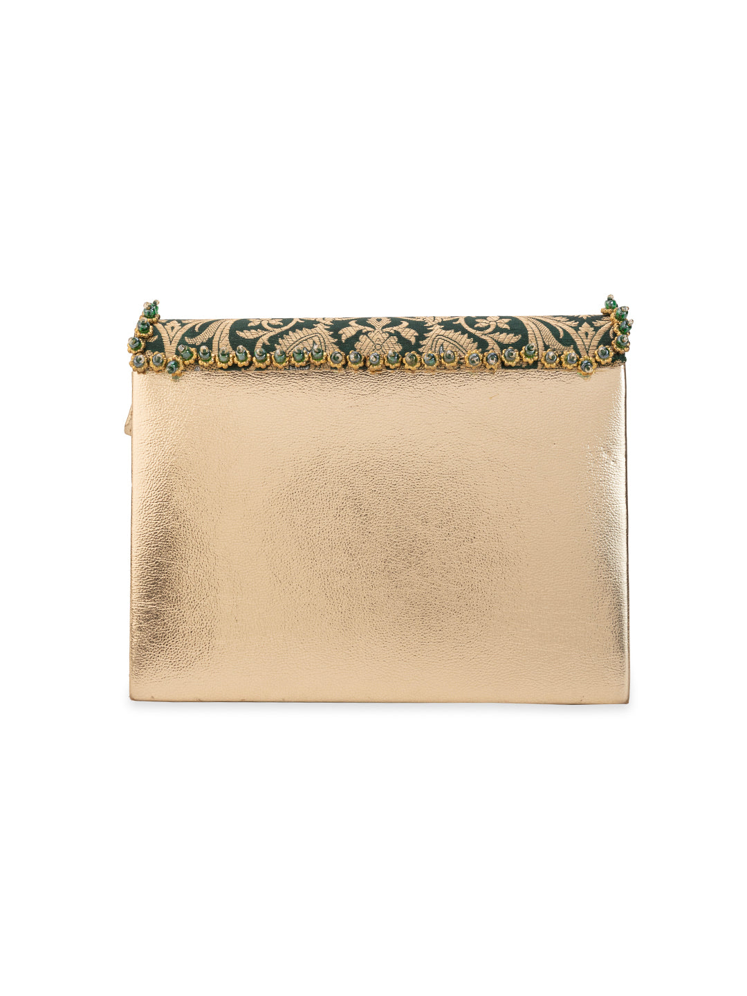 Vanika Green Handbag