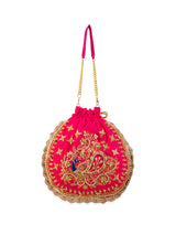 Ruvika Pink Potli
