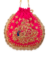 Ruvika Pink Potli