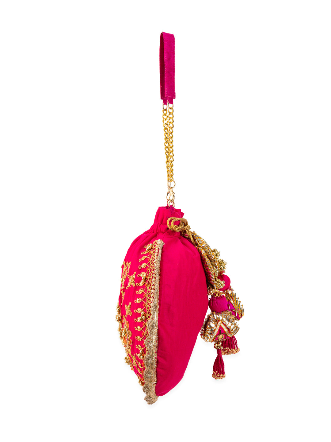 Ruvika Pink Potli