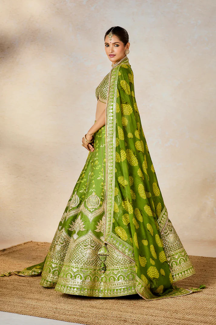 SODA SHIKANJI LEHENGA SET