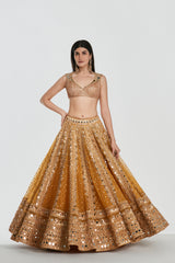 Mirror work , lurex thread , zari