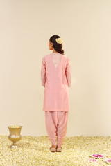 ZAISHA - SHORT KURTA WITH DHOTI AND DUPATTA