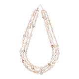 Three-Layered Pearl Kundan Groom Mala