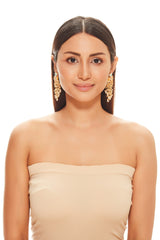 Pearl Cluster Earrings