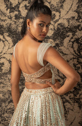 Mint Green Lehenga Set