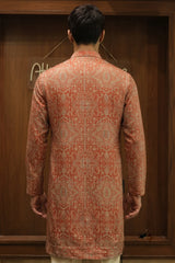 Red Kurta Set