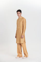 Gold Boota Blaze Kurta Set