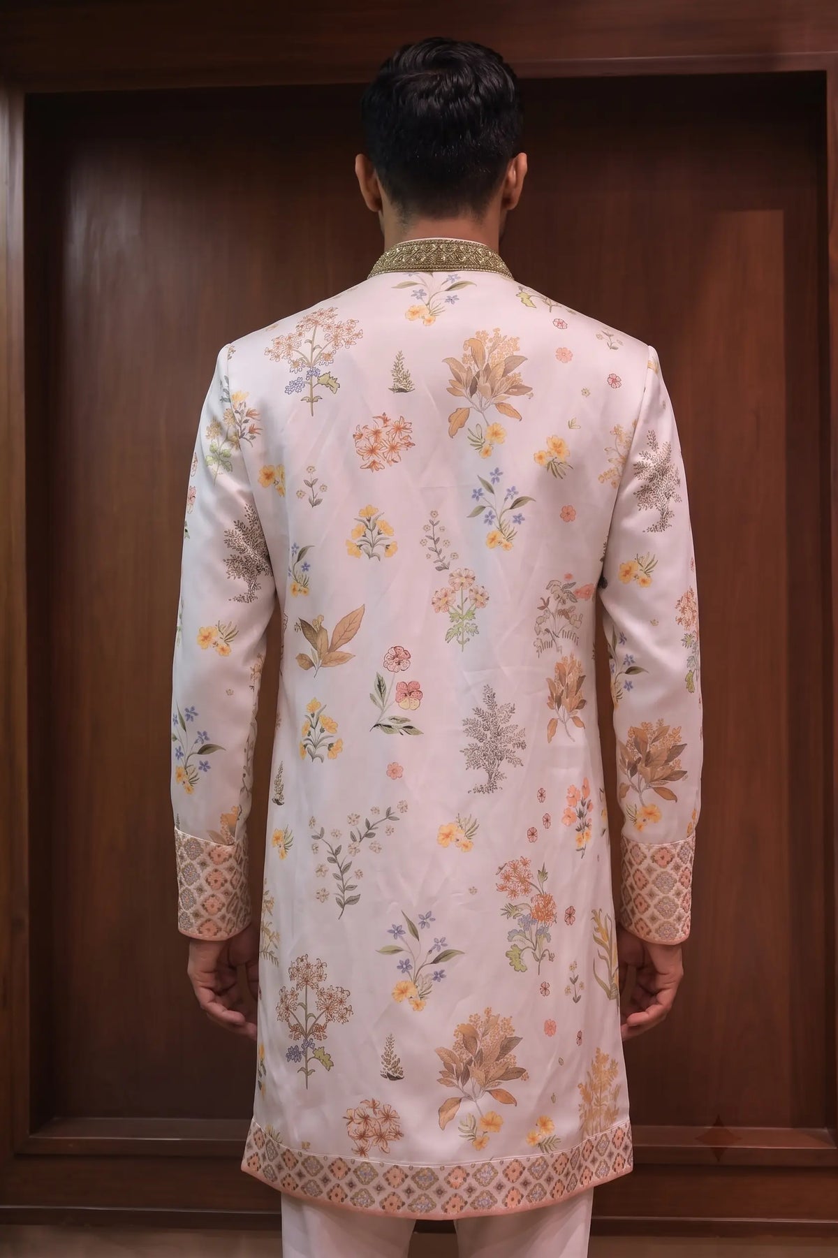 Ivory Green Kurta