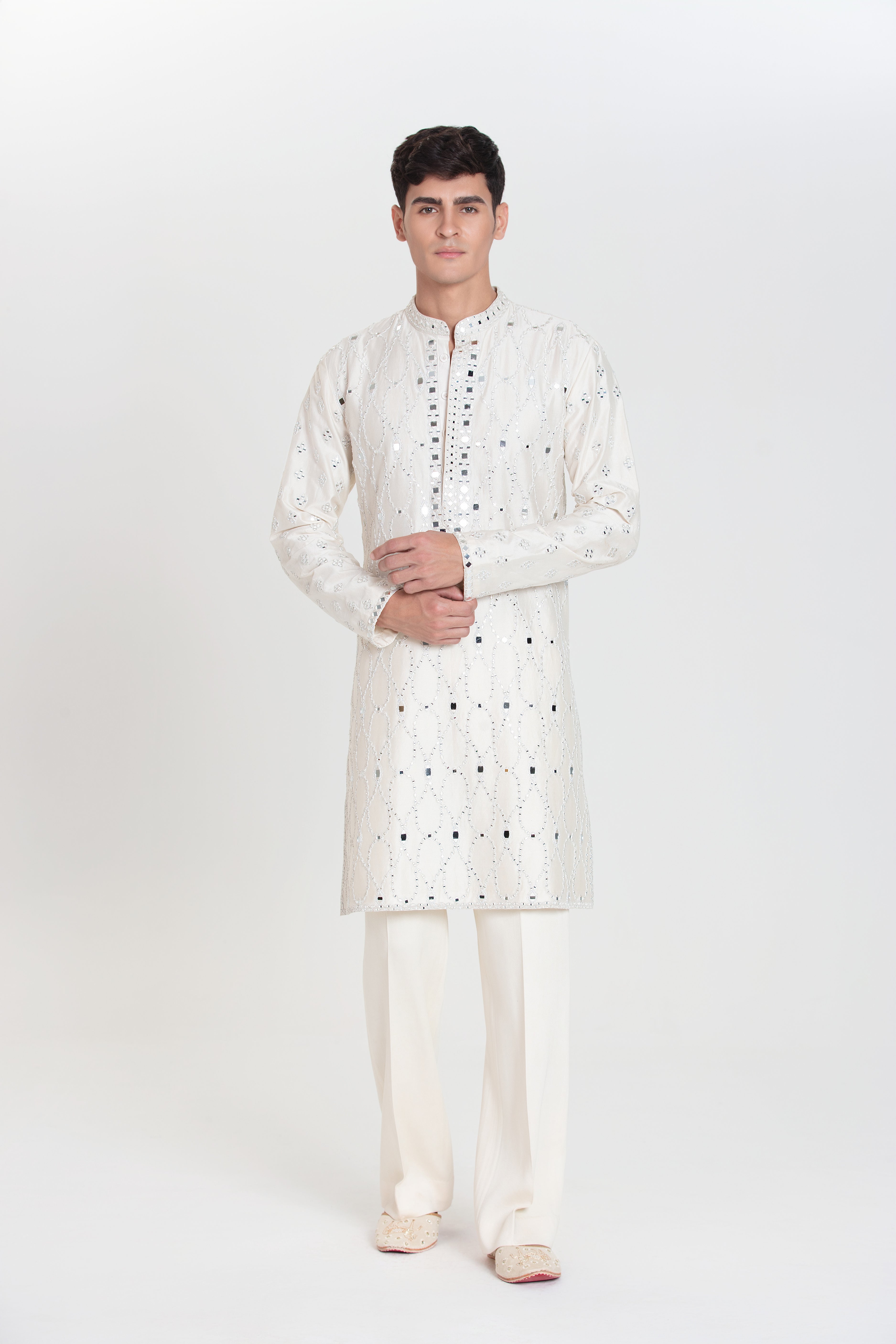 Ivory Mist Kurta Set