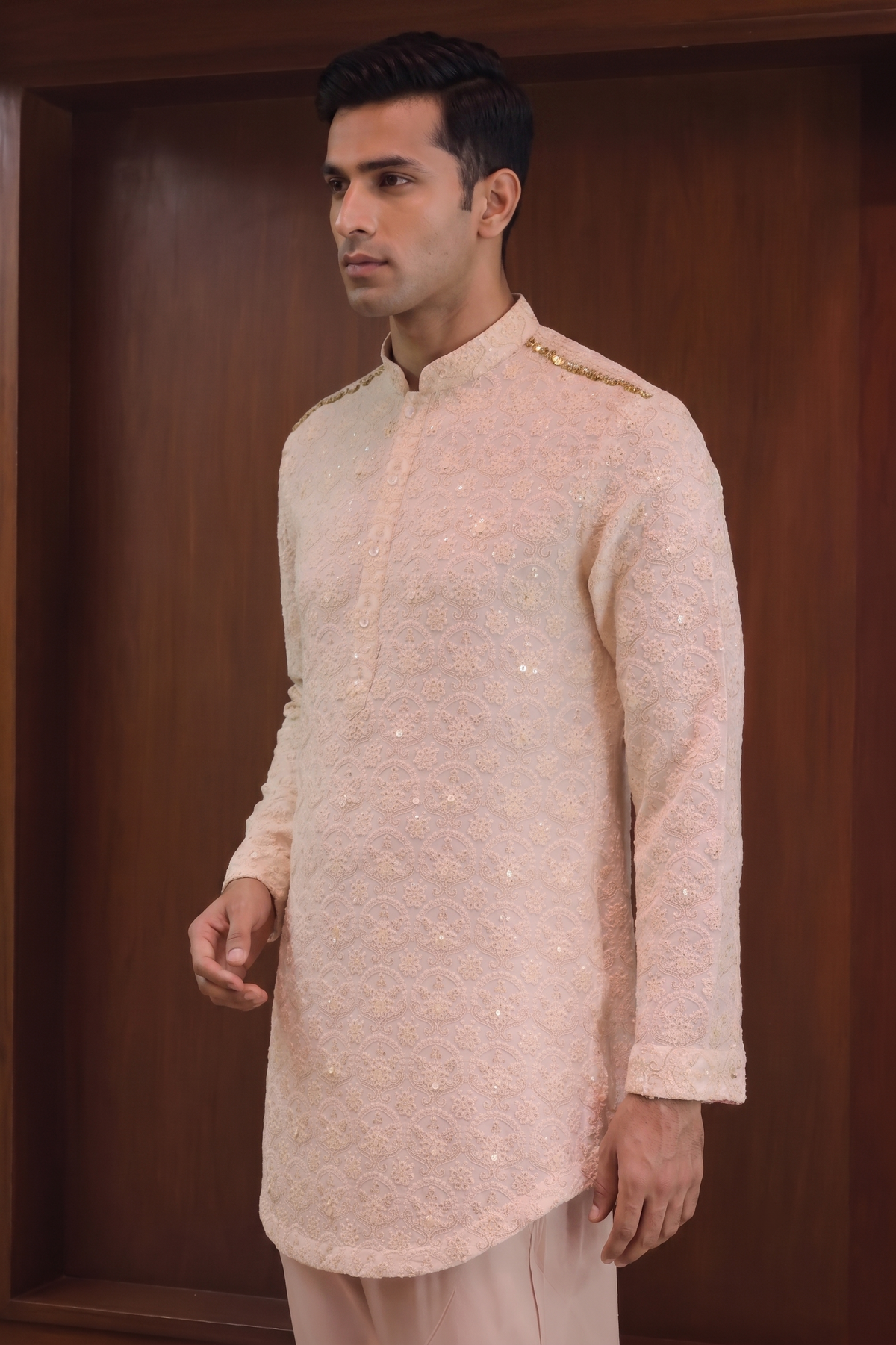 Ivory Chikankari Kurta