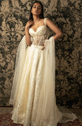 Ivory Skirt Set