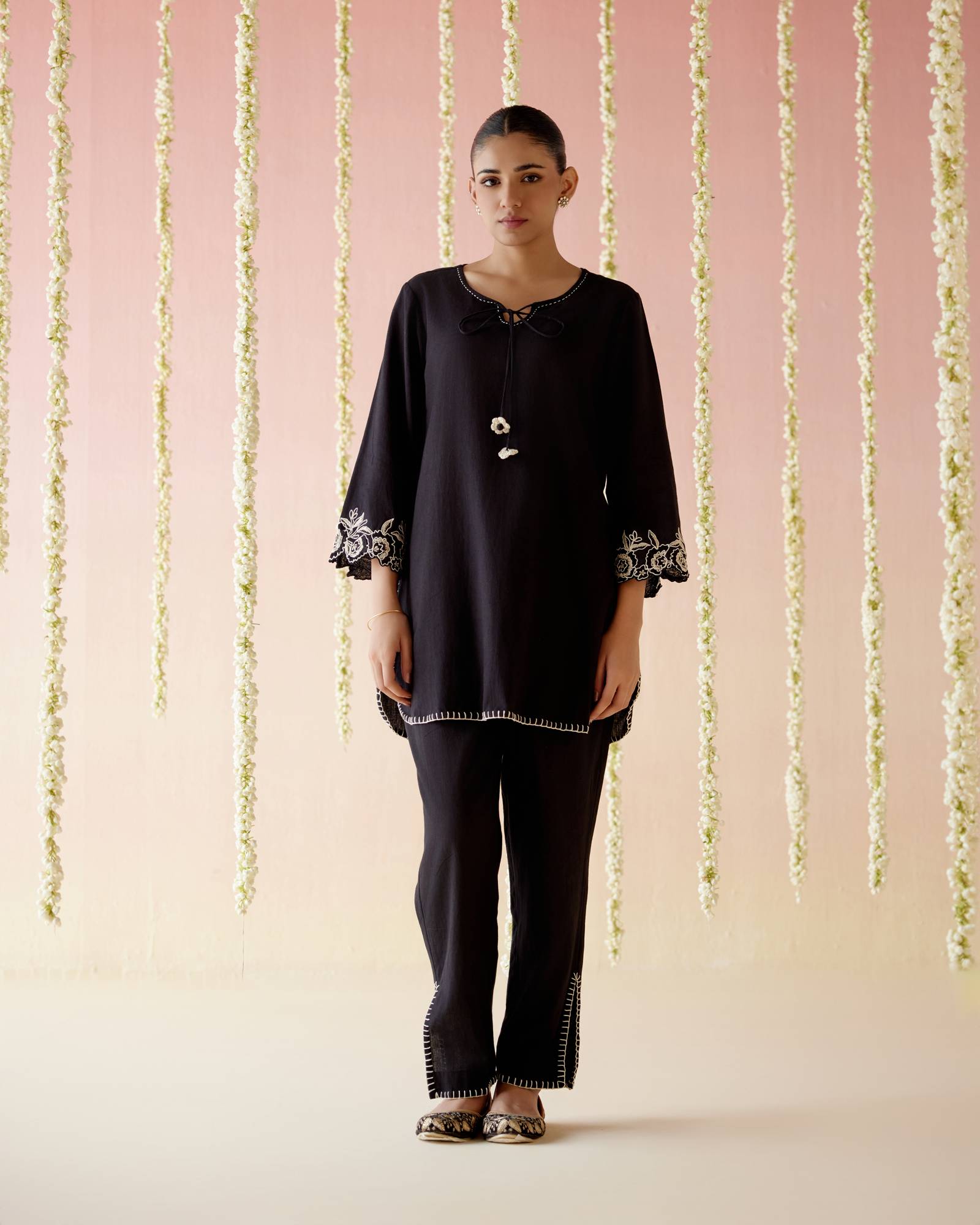 Black Tulip Dori Co-ord Set