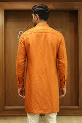 Rust Kurta Set